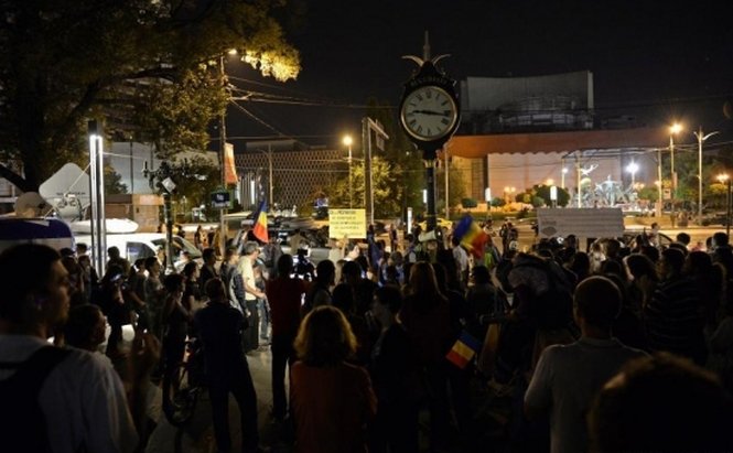 A 11-a zi consecutivă de proteste faţă de proiectul de la Roşia Montană