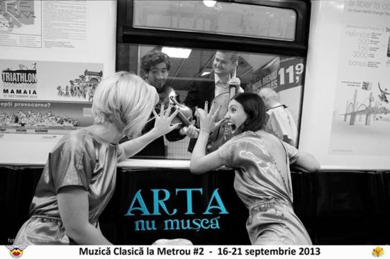Spectacole direct pe peron: concerte de muzică clasică la metroul bucureştean, în perioada 16 - 21 septembrie