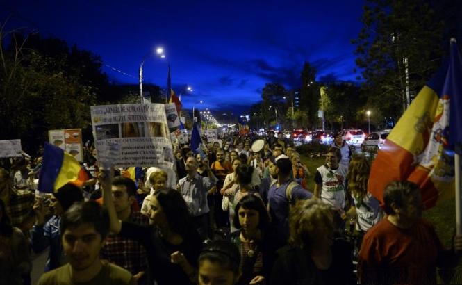 A 17-a zi consecutivă de proteste faţă de proiectul Roşia Montană