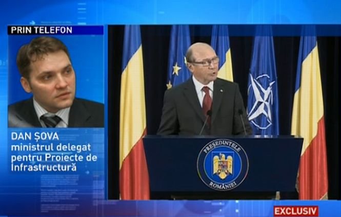 Dan Şova: Îl rog public pe preşedintele Băsescu să desecretizeze rapoartele pe care le-a primit de la Servicii în legătură cu Roşia Montană