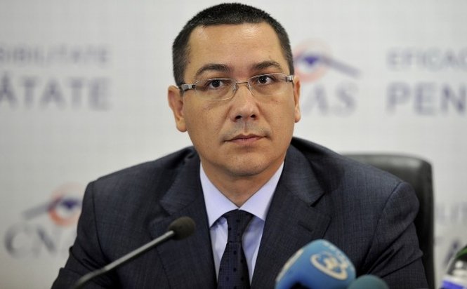 Ponta spune că are informaţii că pe manifestaţiile privind Roşia Montană s-au pliat interese externe