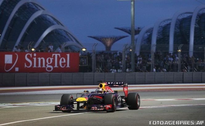 Sebastian Vettel va pleca din pole position în MP al statului Singapore