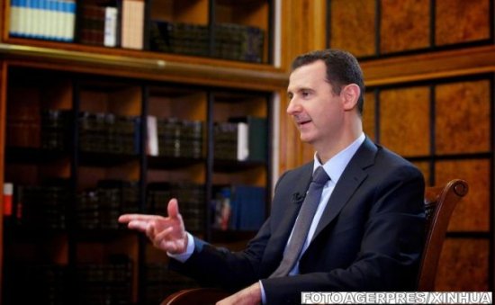 Bashar al-Assad: Apropierea dintre Statele Unite şi Iran, &quot;pozitivă&quot; pentru Siria