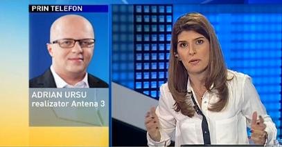 Adrian Ursu: Dosarul acesta nu are nicio legătură cu Antena 3. Societatea civilă ar trebui să aibă o reacţie corectă şi susţinută