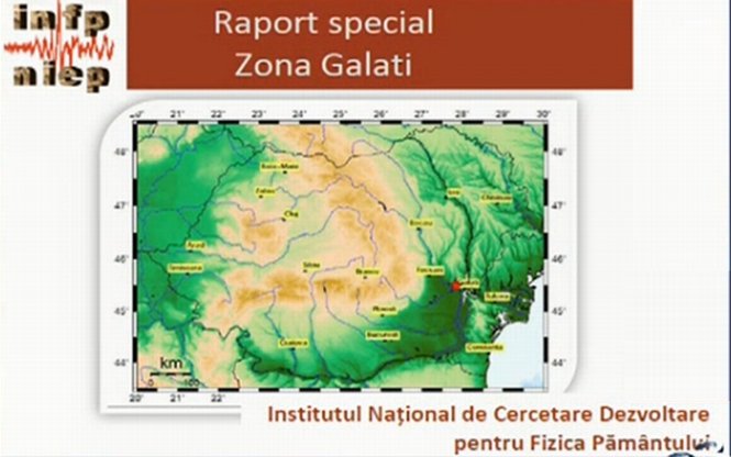 Documentul care dezvăluie cauza celor 87 de cutremure din Galaţi, prezentat la Sinteza zilei