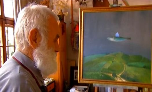 În premieră: Pictorul Ştefan Câlţia - căutătorul de comori şi de artă autentică