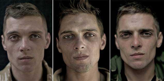 Aşa arată RĂZBOIUL. Experienţa din Afganistan, pe chipurile soldaţilor britanici 230225