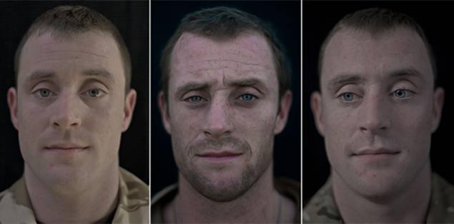 Aşa arată RĂZBOIUL. Experienţa din Afganistan, pe chipurile soldaţilor britanici 230227