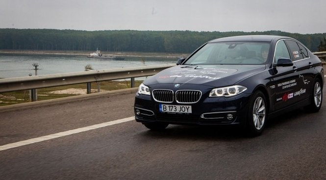 Un nou record marca BMW în România. 1550 de km, cu un singur plin de carburant