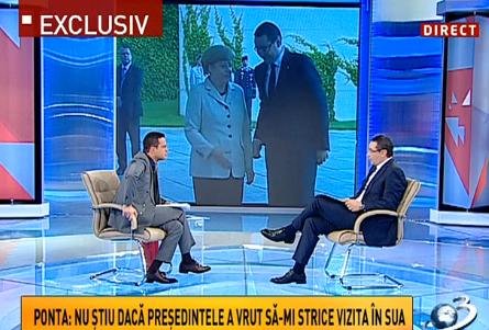 Victor Ponta: Nu ştiu dacă preşedintele a vrut să-mi strice vizita în SUA