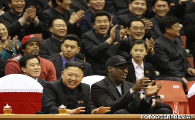 Dennis Rodman, despre stilul de viaţă al lui Kim Jong-un: „O petrecere de şapte stele”