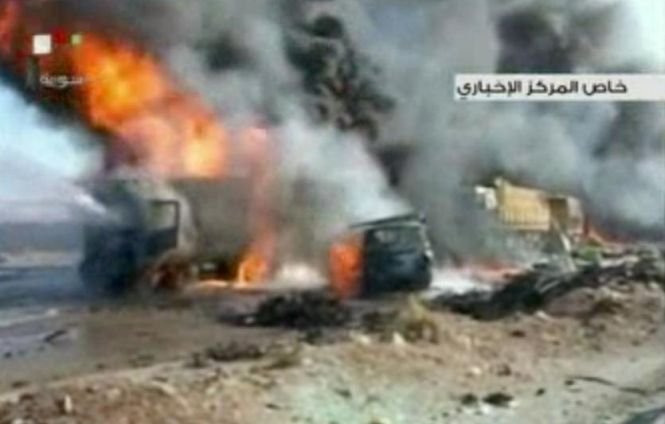 Patru rachete lansate de pe teritoriul Siriei au căzut în Liban
