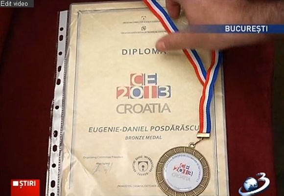 Daniel Posdărăscu, un olimpic la informatică pasionat de teatru