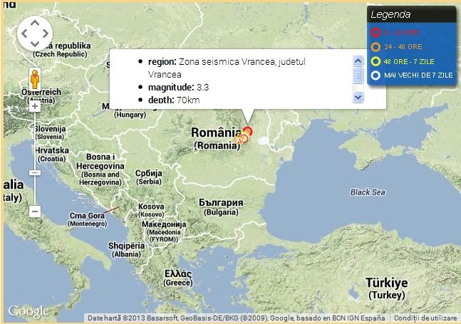 Două cutremure au zguduit azi noapte România. Ce intensitate au avut seismele