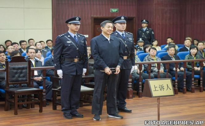 Sentinţa cu închisoarea pe viaţă pentru Bo Xilai a fost confirmată în apel