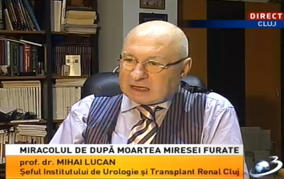 Doctorul Mihai Lucan: Nimic nu poate descrie faţa omului care ştie că, dintr-o dată, Dumnezeu i-a dat o şansă