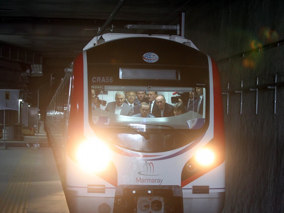 Turcia a inaugurat tunelul feroviar care leagă Europa de Asia, pe sub Strâmtoarea Bosfor