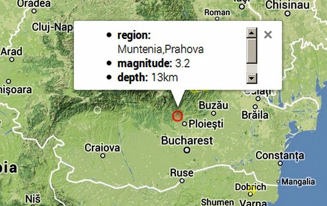 Seismele nu le dau pace românilor. Un CUTREMUR a avut loc noaptea trecută în Prahova