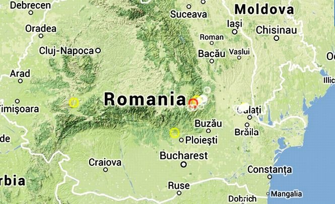 Un nou cutremur a avut loc în România. Vedeţi cât de puternic a fost seismul