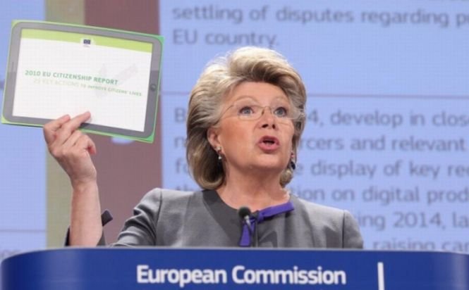 Viviane Reding: România, pe lista statelor UE în care statul de drept este încălcat