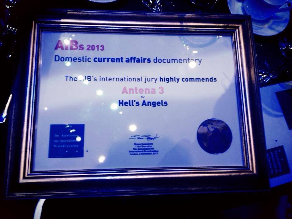 Antena 3, premiul special al juriului la AIB 2013, pentru &quot;Îngeri în infern&quot;