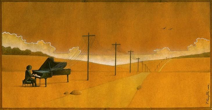 Realitatea zilelor noastre exprimată în caricatura unui artist polonez 234172