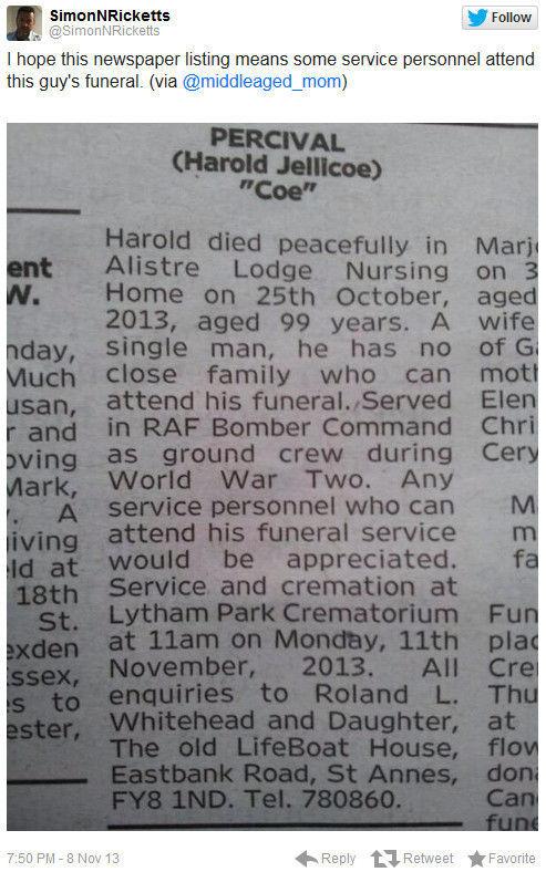 Acest EROU de război a murit singur: fără familie sau prieteni. Ce s-a întâmplat la înmormântarea lui a fost un adevărat MIRACOL 235111