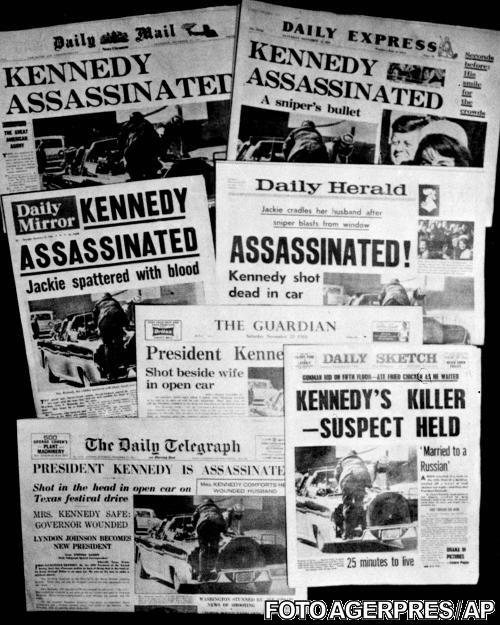 SUA coboară toate drapelele în bernă, comemorând 50 de ani de la asasinarea lui John F. Kennedy 236312