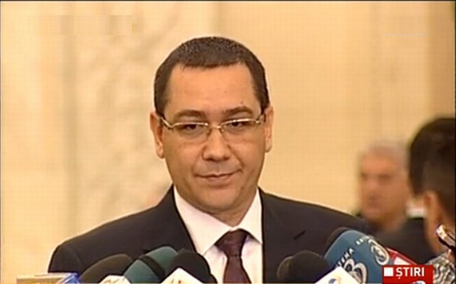 Ponta: Bugetul pe 2014 adoptat de Parlament nu prevede nicio tăiere de la nimeni