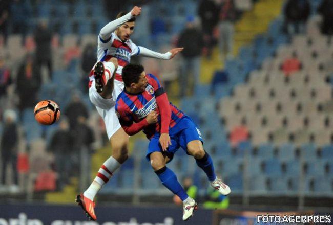 Steaua învinge Oţelul cu 2 - 0 şi ajunge în semifinalele Cupei