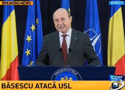 Băsescu: Nicolăescu minţea cu neruşinare când spunea că nu are ce face la spitalul din Ploieşti