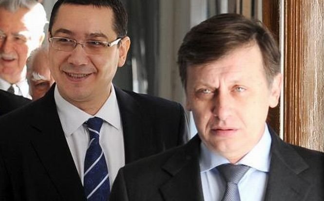 Ponta s-a întâlnit cu Antonescu în biroul ministrului Chiţoiu