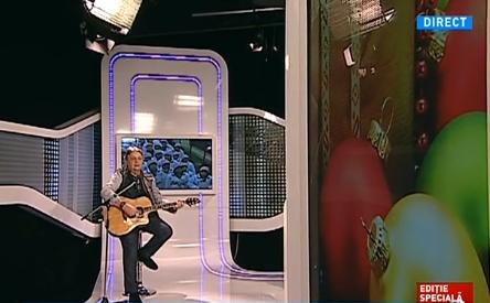Mircea Vintilă a colindat la Antena 3