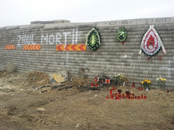 ACCIDENT MORTAL la &quot;zidul morţii&quot; din Suceava