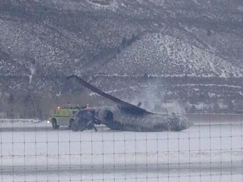 Un avion s-a prăbuşit pe aeroportul din staţiunea americană Aspen