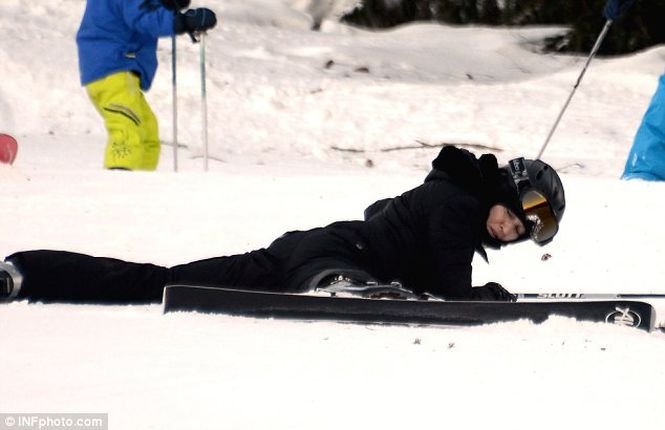 Încă o victimă la schi. După Schumacher şi Merkel, Madonna s-a accidentat şi ea pe pârtie
