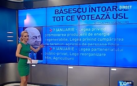Băsescu blochează tot ce votează USL. Iată câte legi a întors preşedintele în 2013