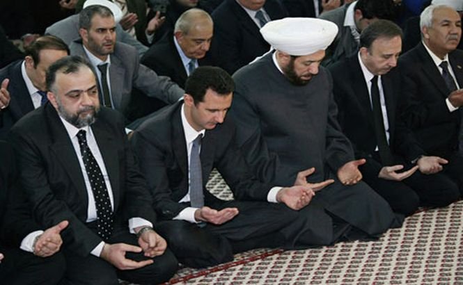 Bashar al-Assad a apărut din nou în public