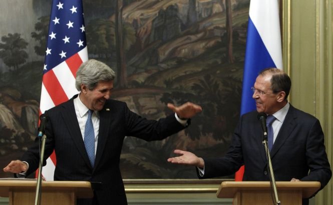 Kerry şi Lavrov au bătut palma pentru un pact de încetare a focului în Siria