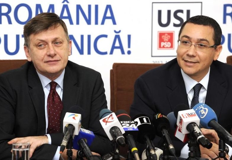 Ponta: Antonescu este candidatul USL la Preşedinţie. Alianţele cu PDL sunt interzise