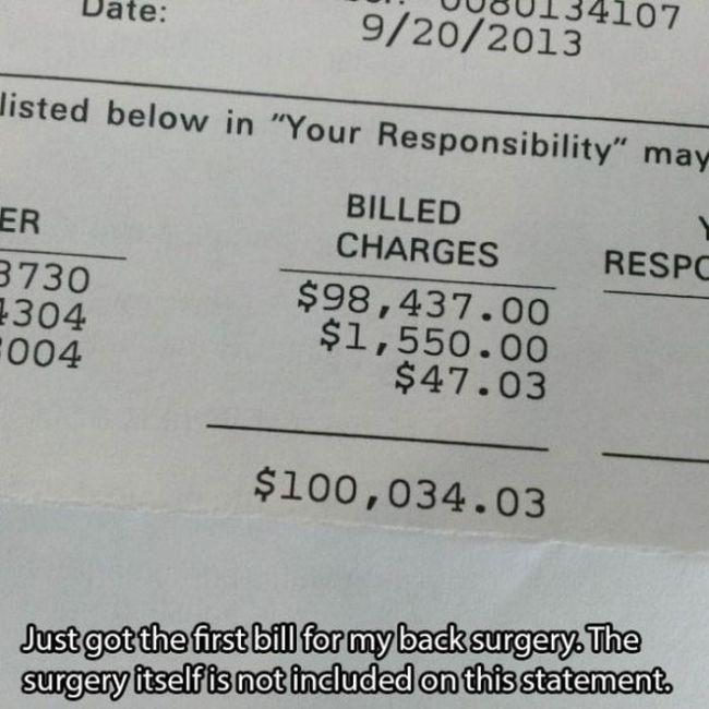 REVOLTĂTOR! Cât plătesc americanii care ajung în spital. Sumele sunt COLOSALE 243698