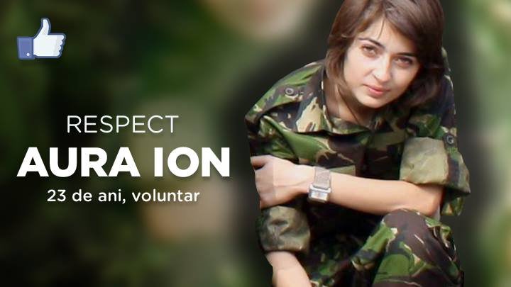 RESPECT, Aura Ion! Pagina de Facebook, dedicată studentei care a murit în accidentul aviatic din Apuseni