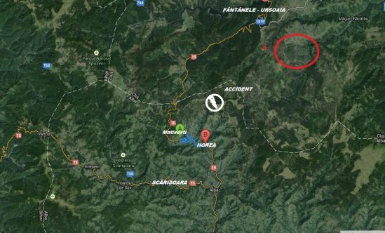 Coordonatele locului accidentului din Apuseni, necunoscute după două zile de la tragedie