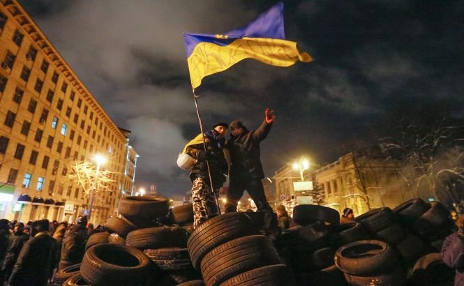 Un lider al protestatarilor din Ucraina a fost dat dispărut
