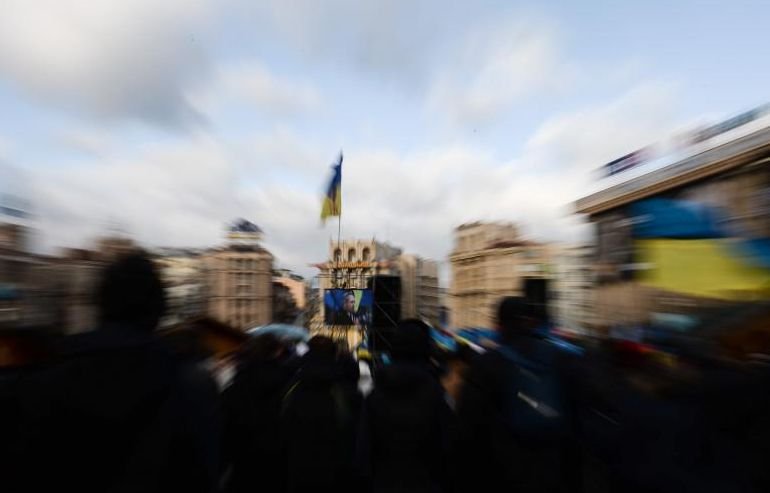 Manifestanţii din Kiev, DEZAMĂGIŢI de propunerile preşedintelui Ianukovici