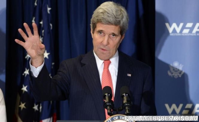 John Kerry condamnă regimul sirian pentru utilizarea de TNT în atacurile de la Alep 