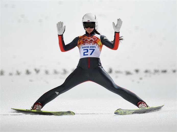 Carina Vogt, prima campioană olimpică în proba feminină de sărituri cu schiurile