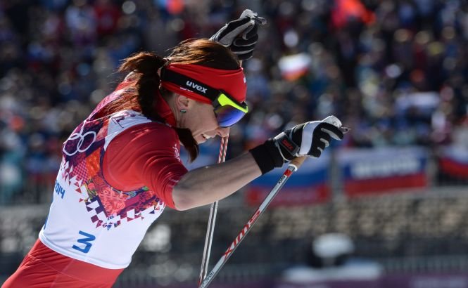Justyna Kowalczyk, campioană olimpică la schi fond 10 km clasic. Timea Sara, locul 62