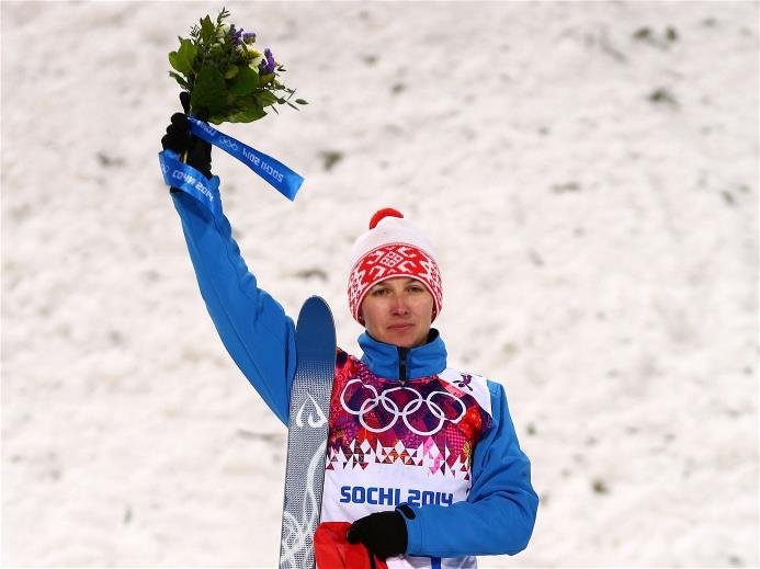 Alla Tsuper, din Belarus, noua campioană olimpică la proba feminină de schi freestyle