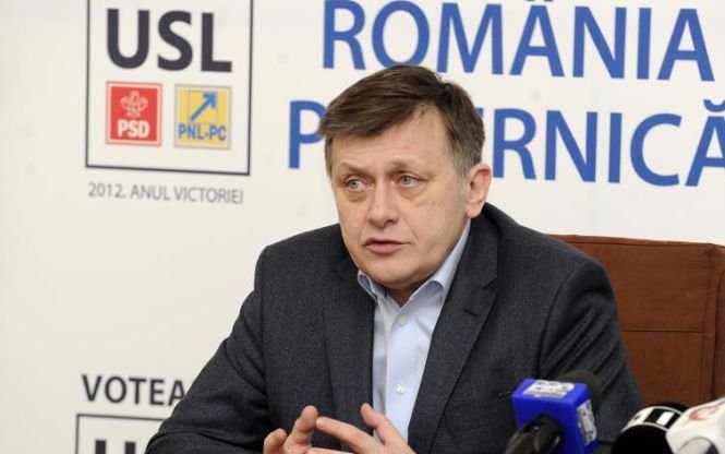 Crin Antonescu, întrebat dacă va fi susţinut de USL la prezidenţiale: Este limpede că PSD nu are de gând să-şi ţină cuvântul